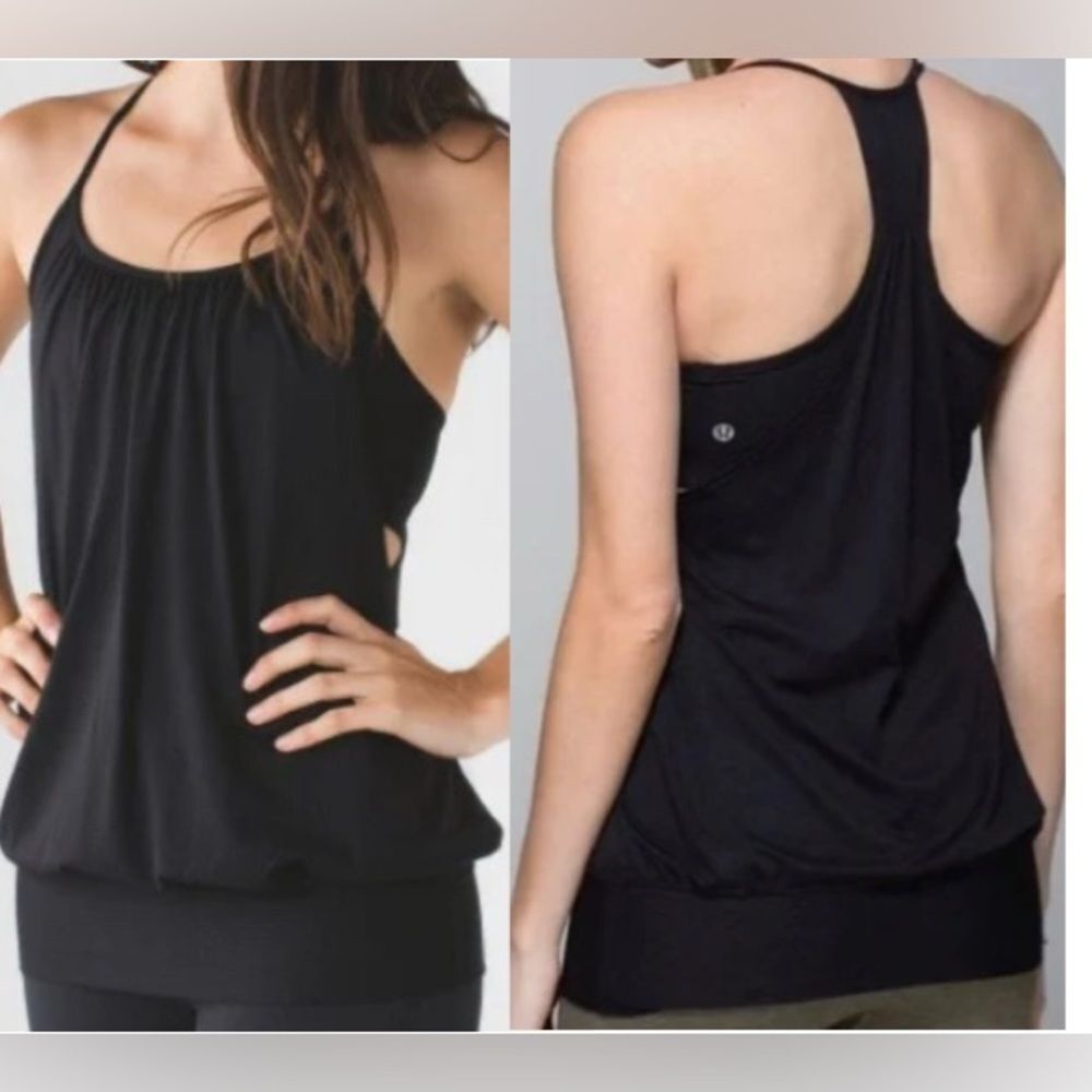Lululemon Black No Limits Tank Top